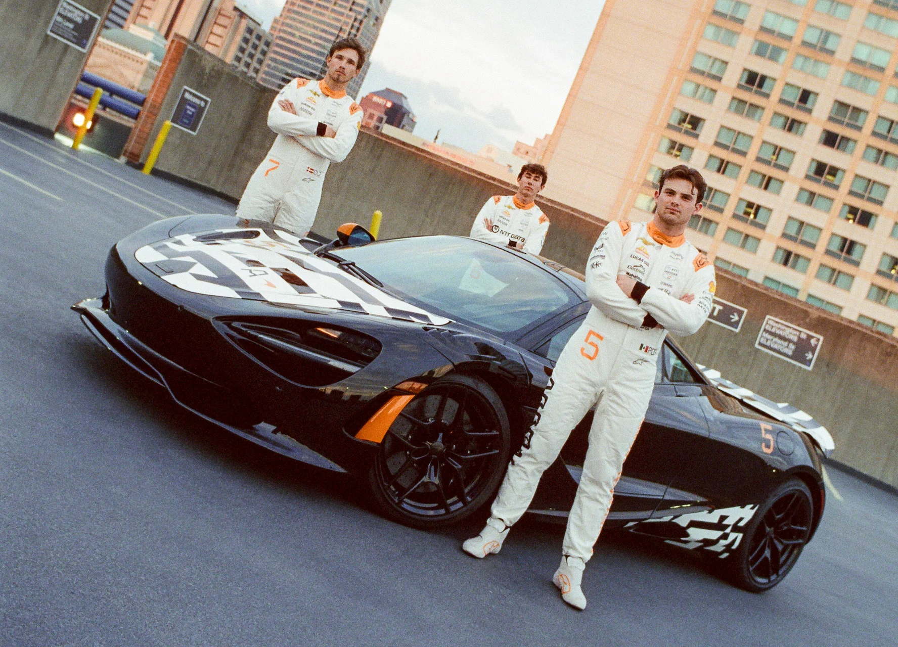 Indycar - 2025 - Arrow-mclaren-unveils-indianapolis-500-firesuits - "Never Stop Racing" Firesuits for the Indianapolis 500 - 3