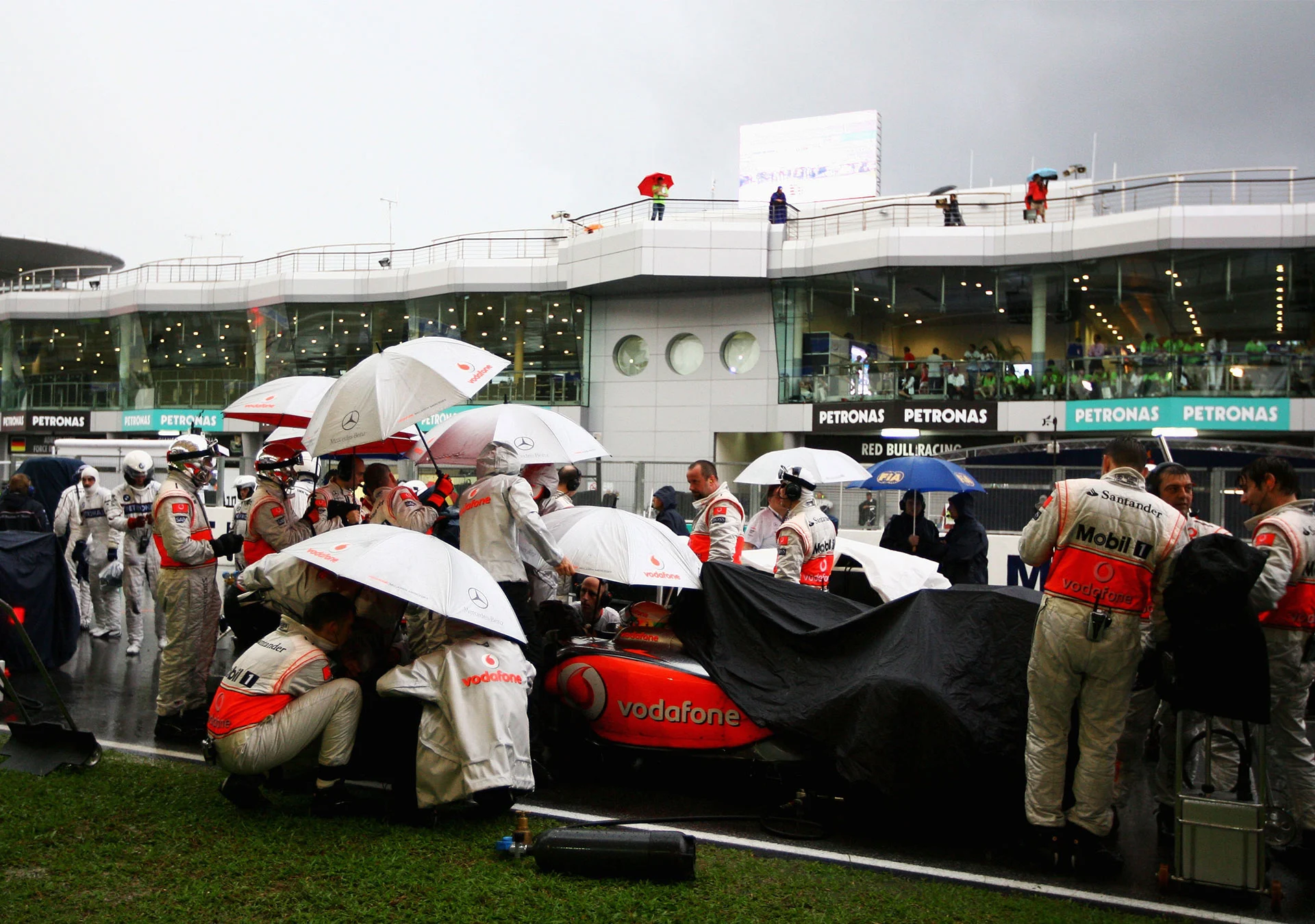 2009 Malaysian GP rain