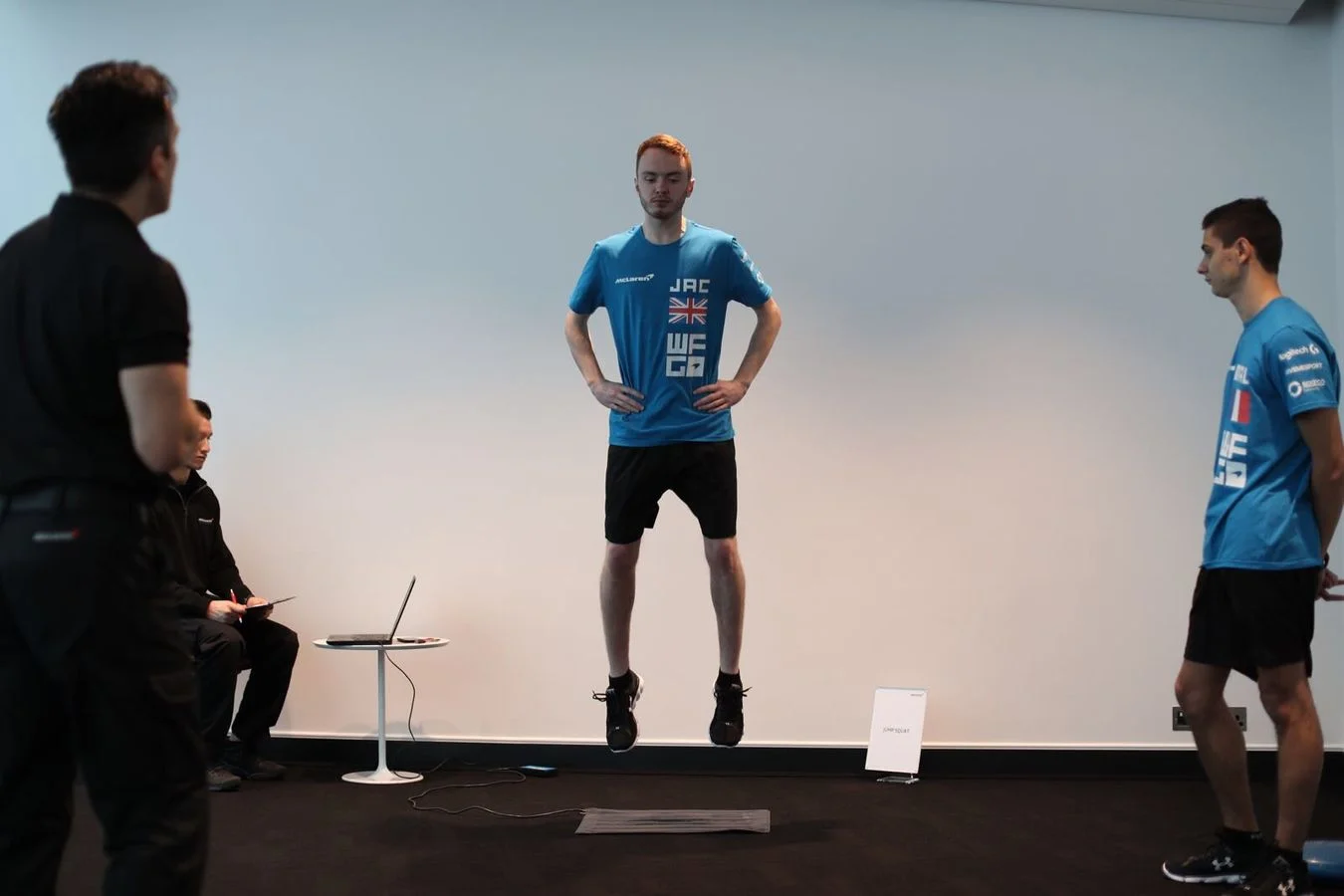 Gaming - Worlds-fastest-gamer - 2017 - Sweating-it-out - Sweating it out The finalists face more human performance testing, courtesy of McLaren Applied Technologies - 3