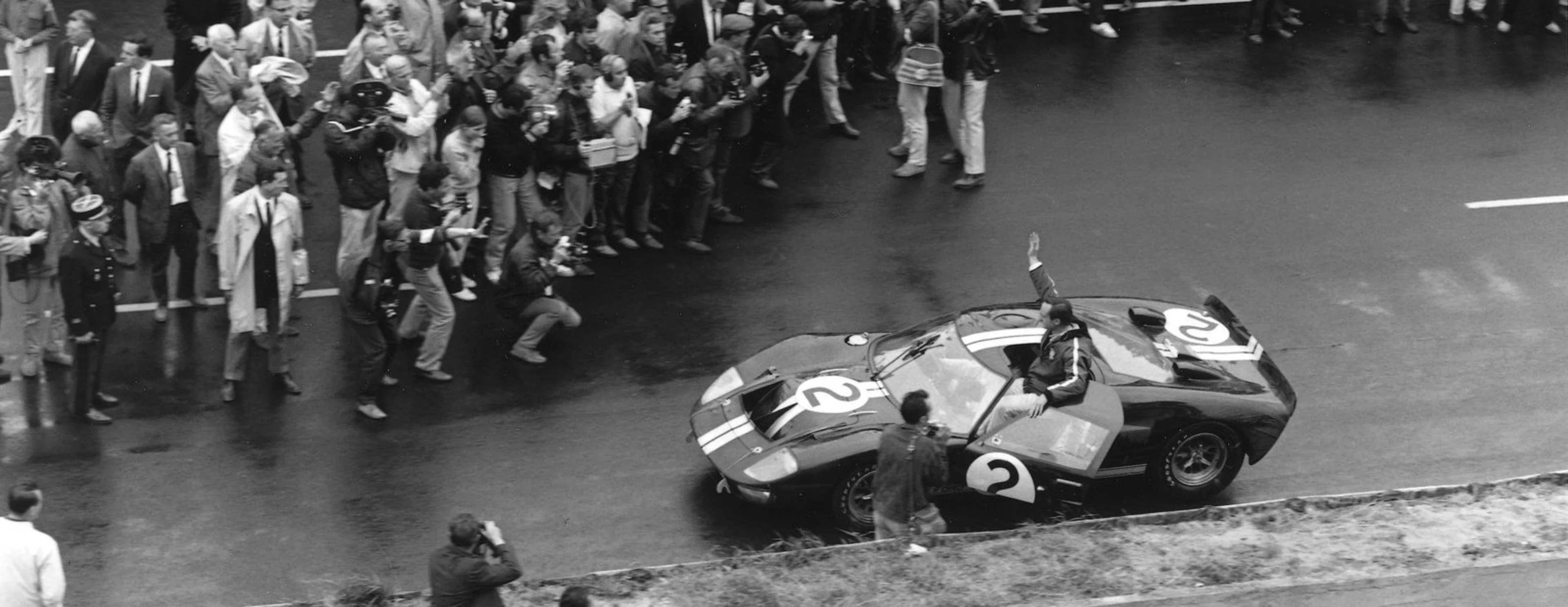 Bruce McLaren at Le Mans