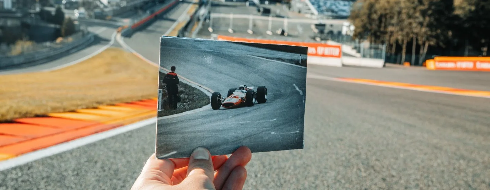 Then and now The past meets the present at Spa's iconic Eau Rouge  - 0