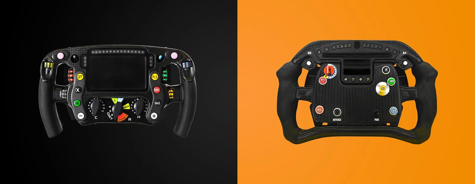 Steering wheels: Indy vs F1