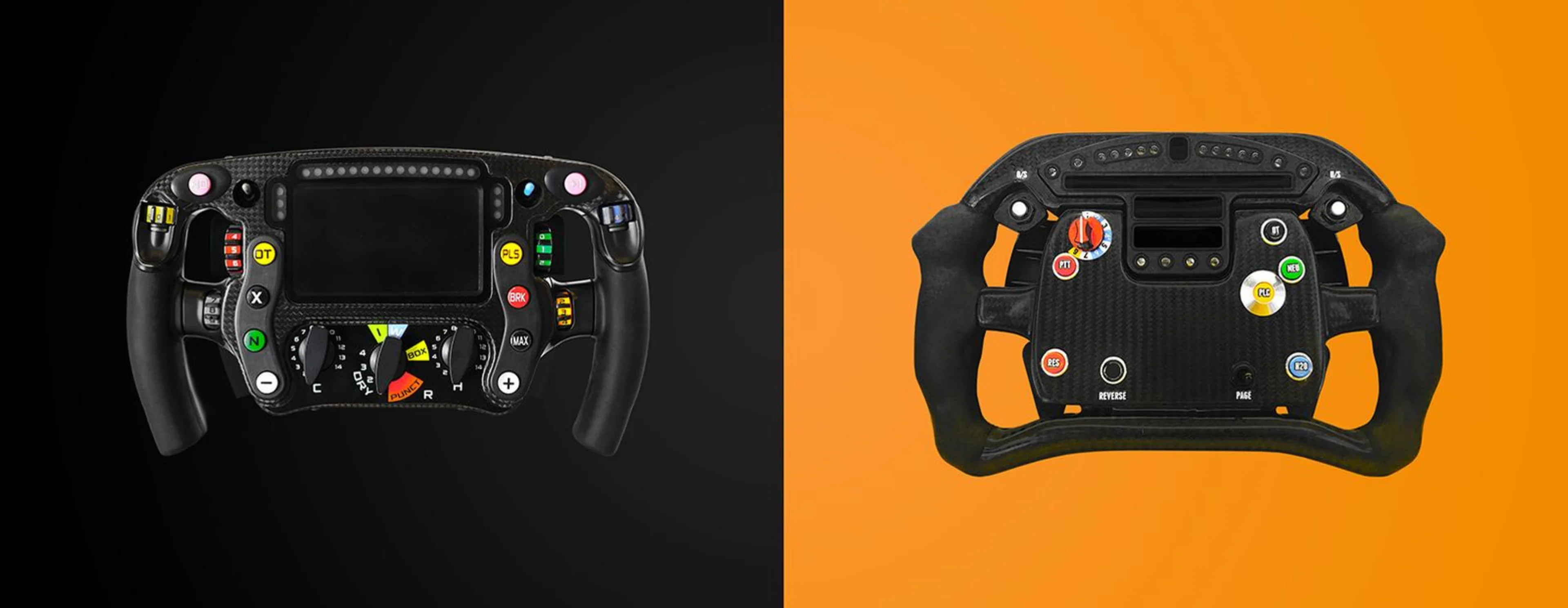 Steering wheels: Indy vs F1