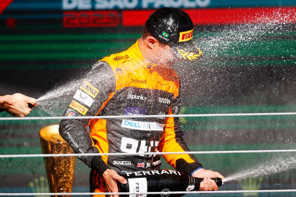 Descriptive Card - Lando believes his battle with Max is a good sign ahead of the final two races