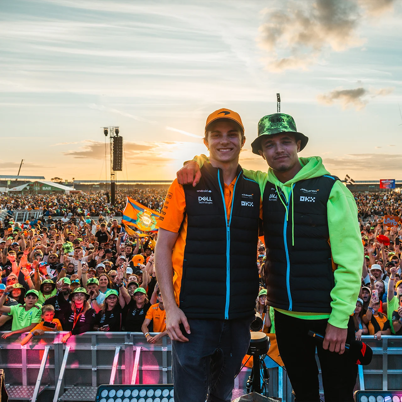 Two Card - Formula-1 - 2024 - Whatever-it-takes - Download the App Stay close to the team - McLaren Plus