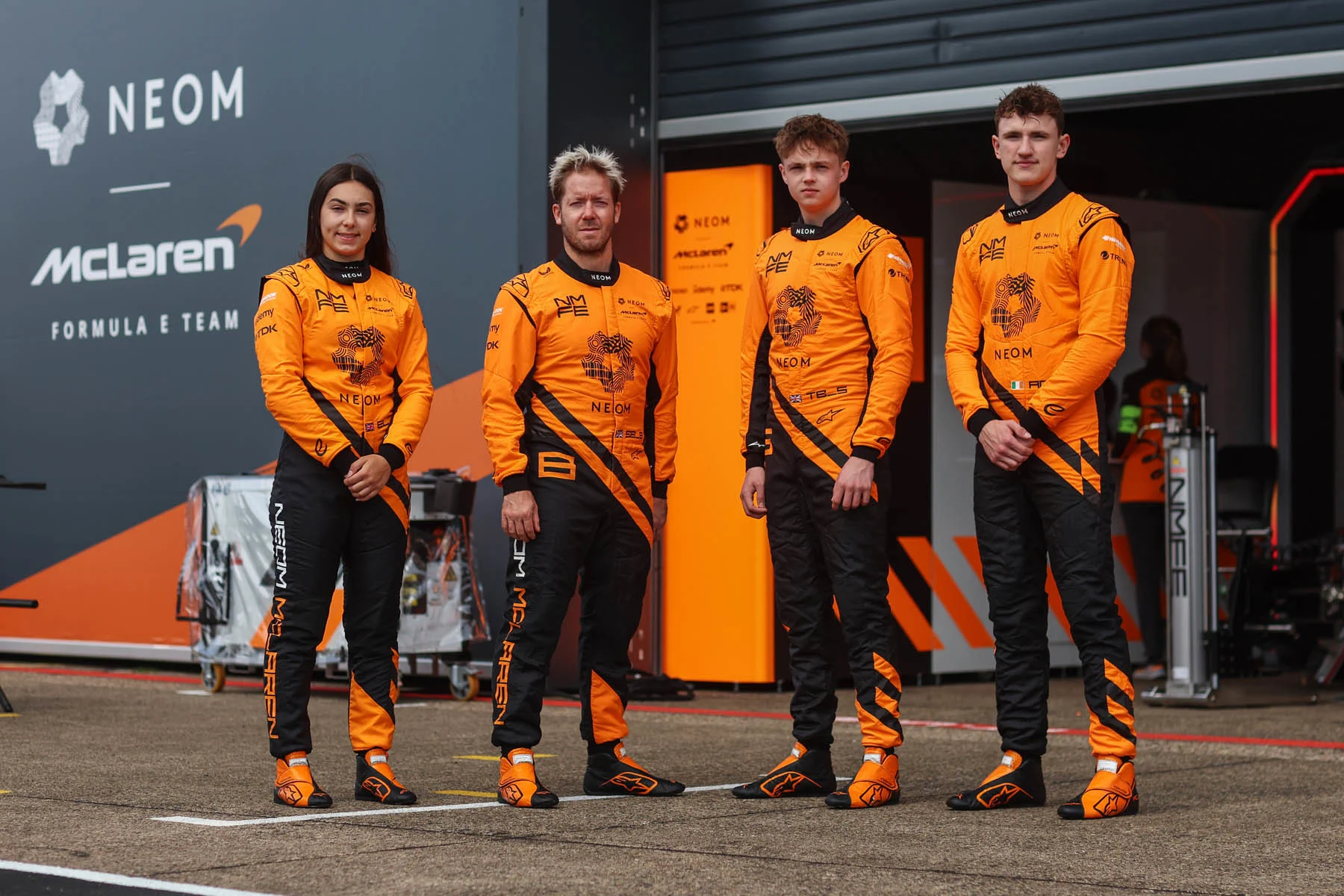 The McLaren Development drivers took part in Formula E’s Rookie Test this week in Berlin