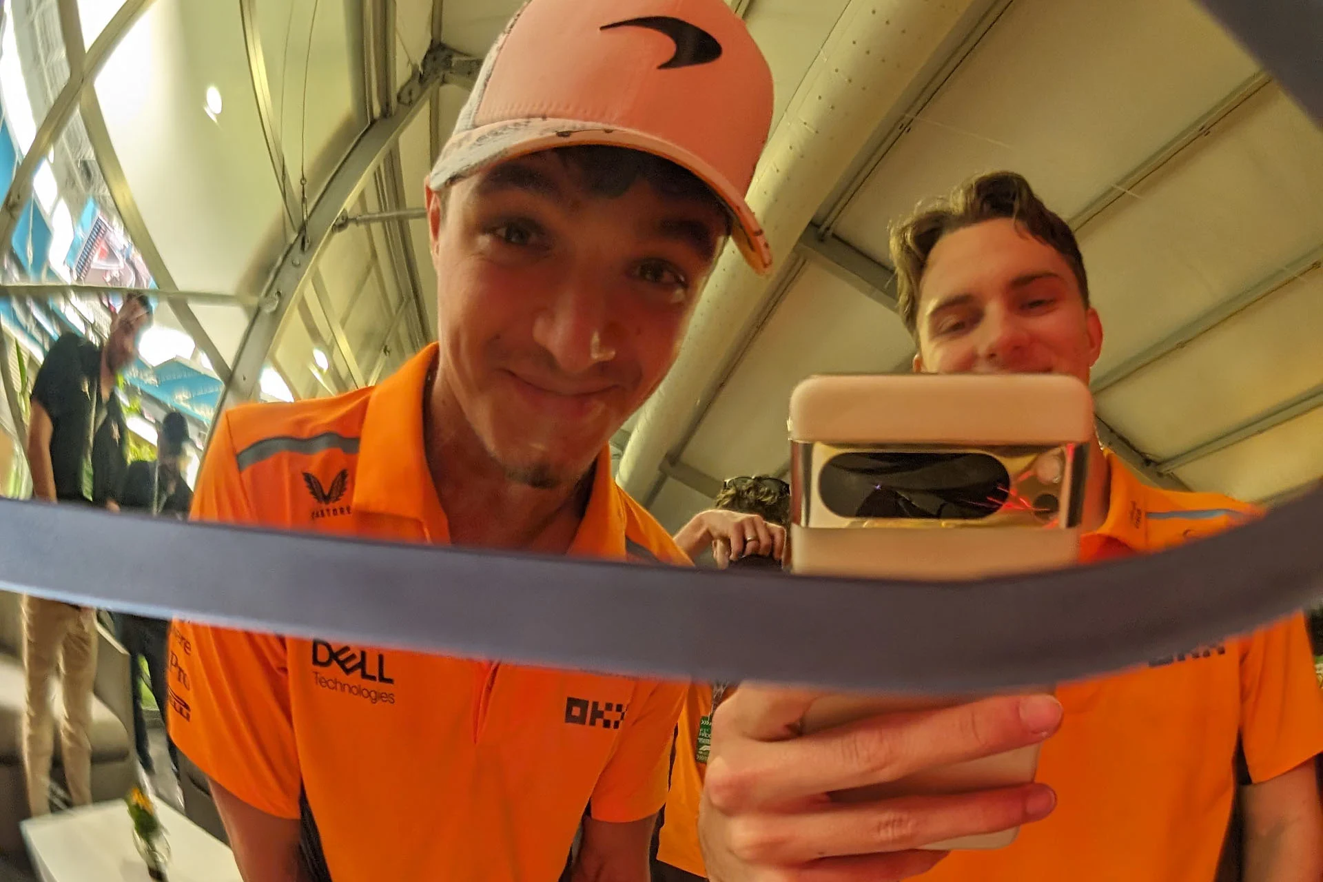 Two Card - Formula-1 - 2025 - Emilia-romagna-grand-prix - The-emilia-romagna-gp-briefing-powered-by-google-cloud - McLaren App Closer to the team - McLaren App