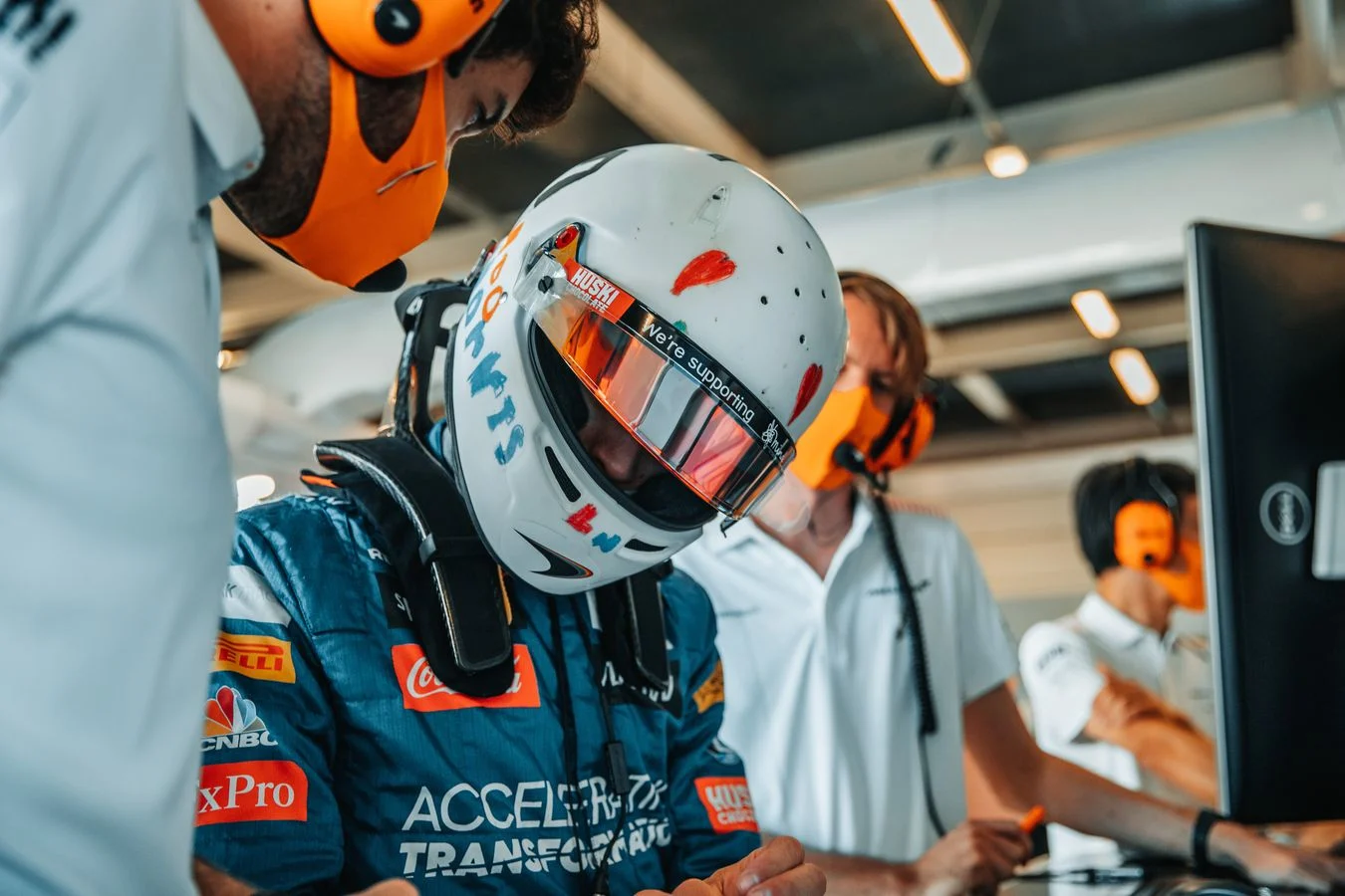 2020 British Grand Prix – Qualifying "Well done to the team here at the track and back home" - 2