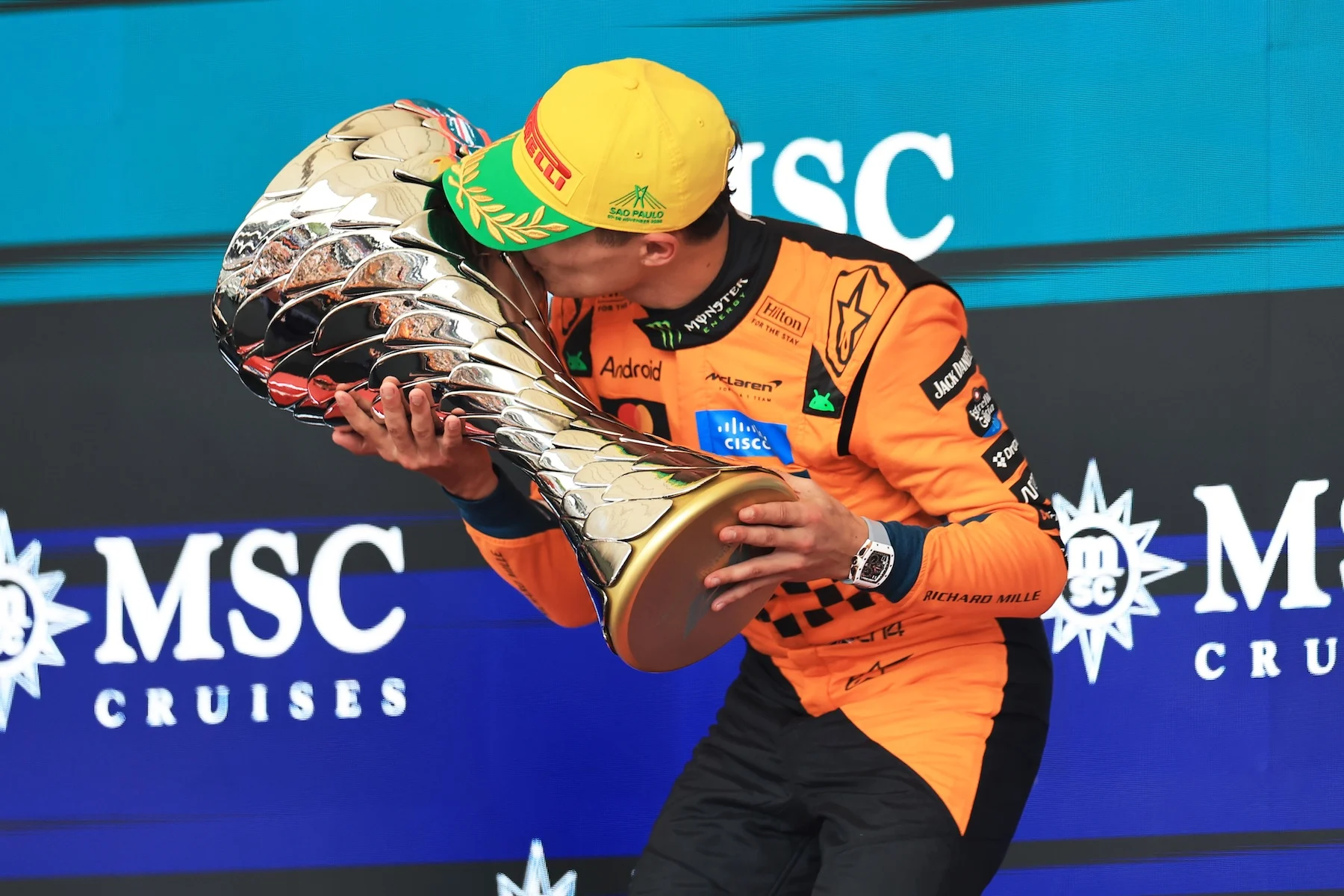 Formula-1 - 2025 - Sao-paulo-grand-prix - Race-report - 2025 São Paulo Grand Prix – McLaren Race report "This one was for one of my mentors, Gil, I hope he'd be very proud" - 0