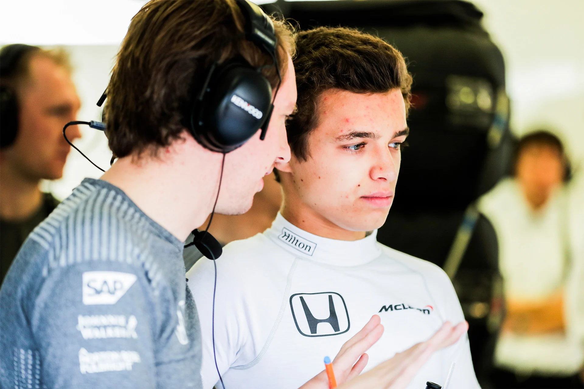 Formula-1 - 2024 - Revisiting-lando-norris-first-f1-test-at-hungary-in-2017
