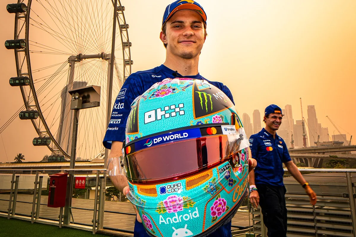 Singapore GP Helmets