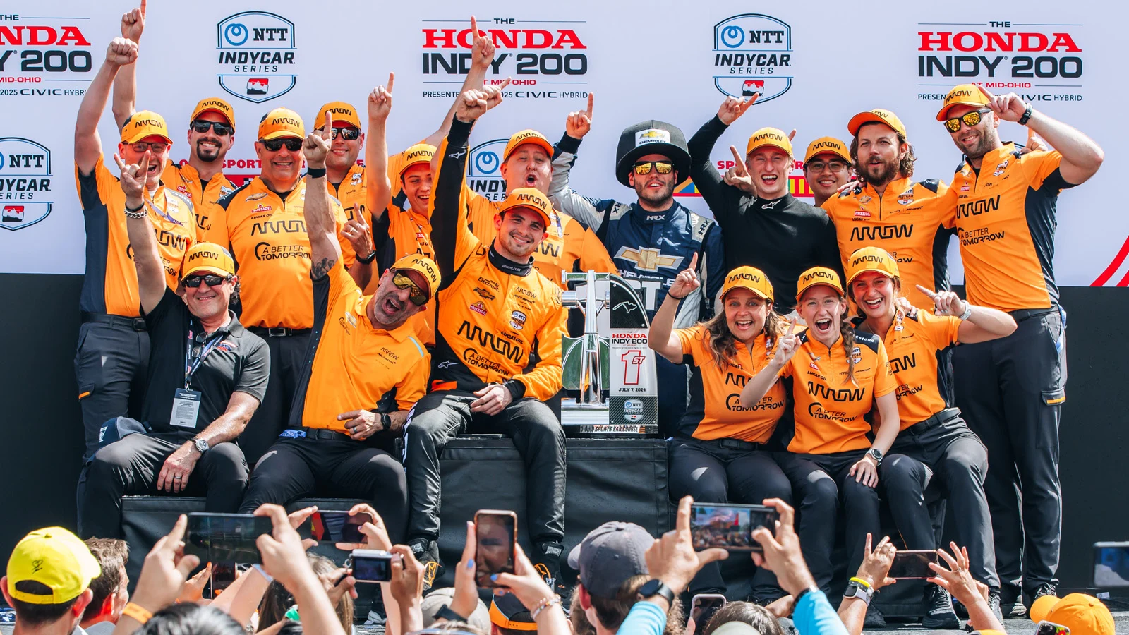 Arrow McLaren Indy 200 at Mid-Ohio: Race Report