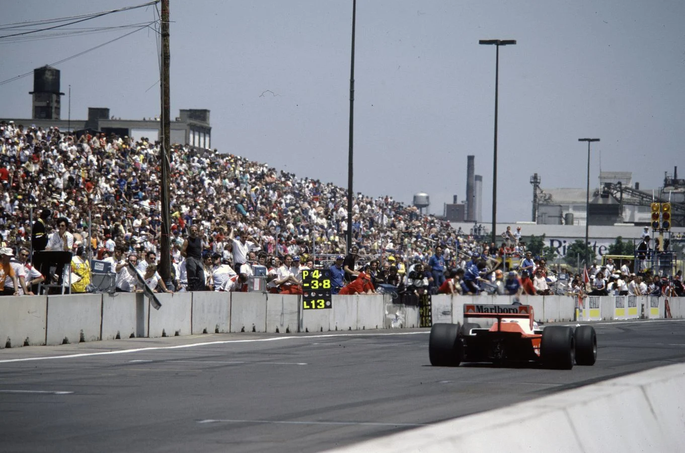   - John Watson: 1983 Detroit GP, 21st to 3rd 