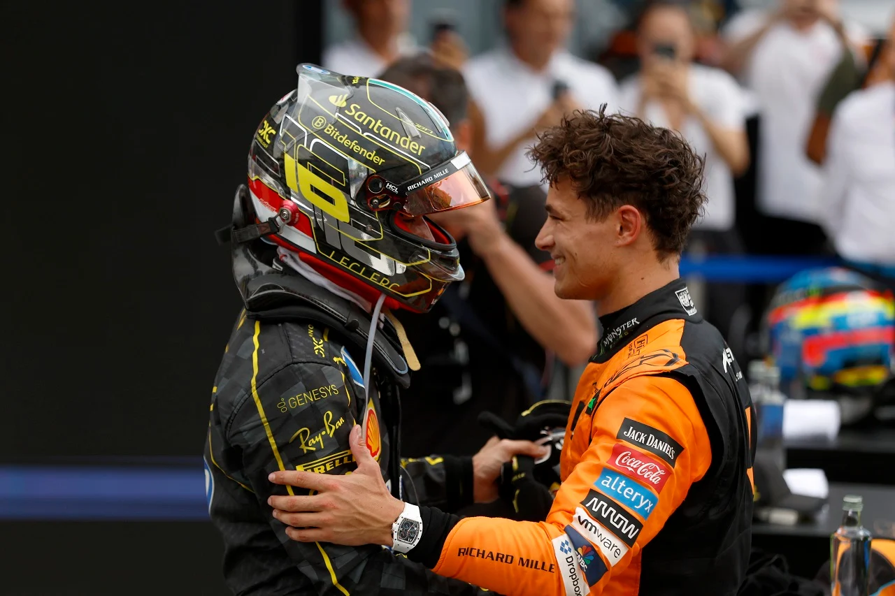 Formula-1 - 2024 - Italian-grand-prix - Double Podium Celebrations 🏆🍾  - 4