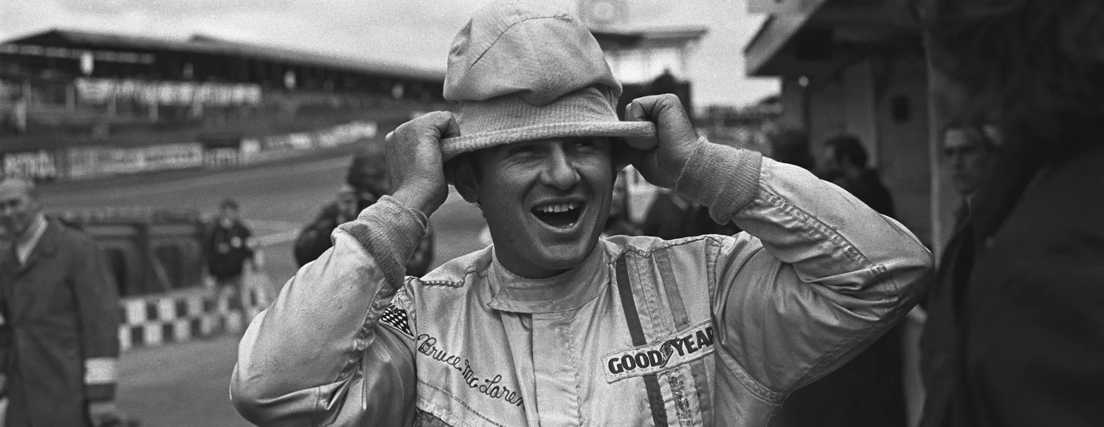 Bruce McLaren made his first competitive debut at the Muriwai Beach hillclimb at the wheel of a homemade Austin Ulster. The rest, as they say, is history.