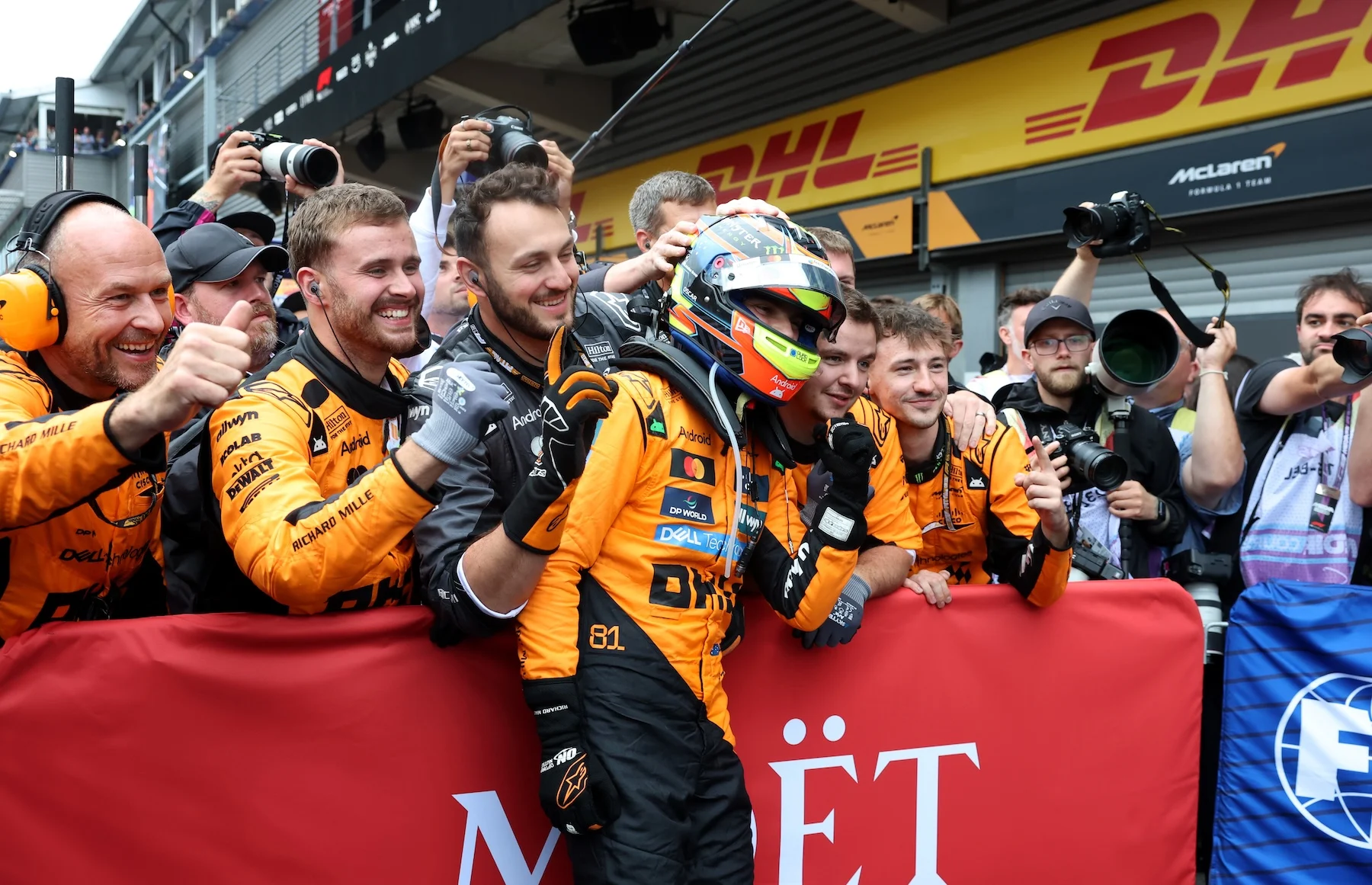 Family fun, sightless sim racing, and Lando’s lookalike: A fly on the wall look at this weekend's action on and off-track