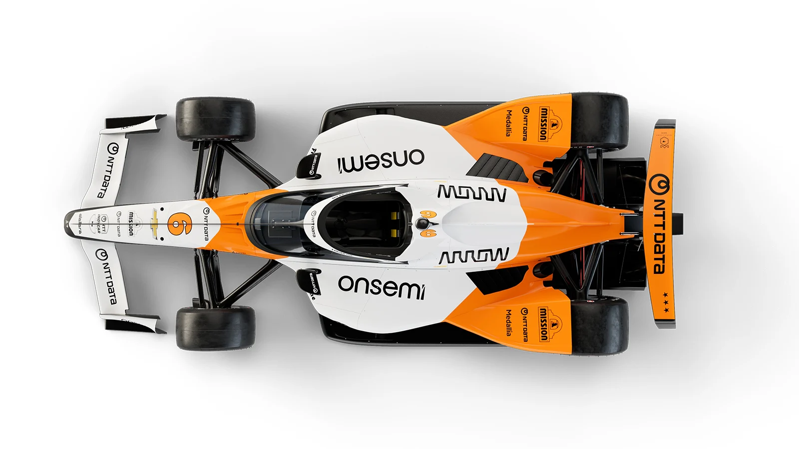 Indycar - 2023 - Indianapolis-500 - Arrow-mclaren-drivers-react-to-indy-500-liveries - Felix Rosenqvist No. 6 NTT DATA Arrow McLaren Chevrolet - 1