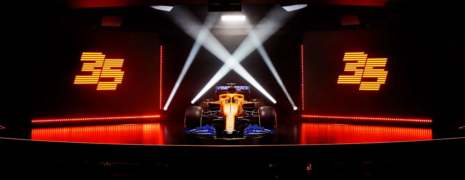 McLaren MCL35 car launch
