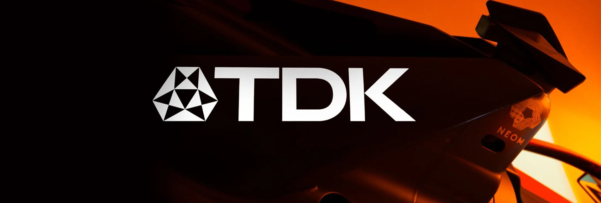 McLaren Racing announces TDK as an Official Partner of the NEOM McLaren Formula E Team and McLaren Shadow F1 Sim Racing Team