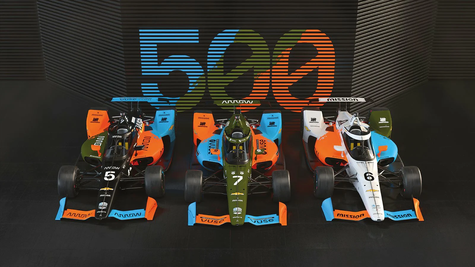 Video Poster - Indycar - Team - Amsp-vuse-undefeated-2022-indianapolis-500-liveries
