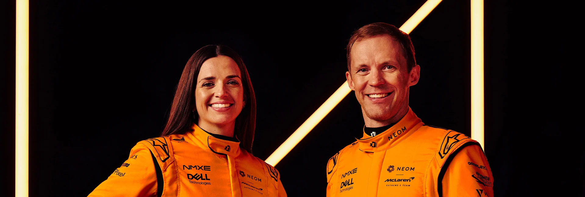 NEOM McLaren Extreme E Team announce Cristina Gutiérrez and Mattias Ekström
