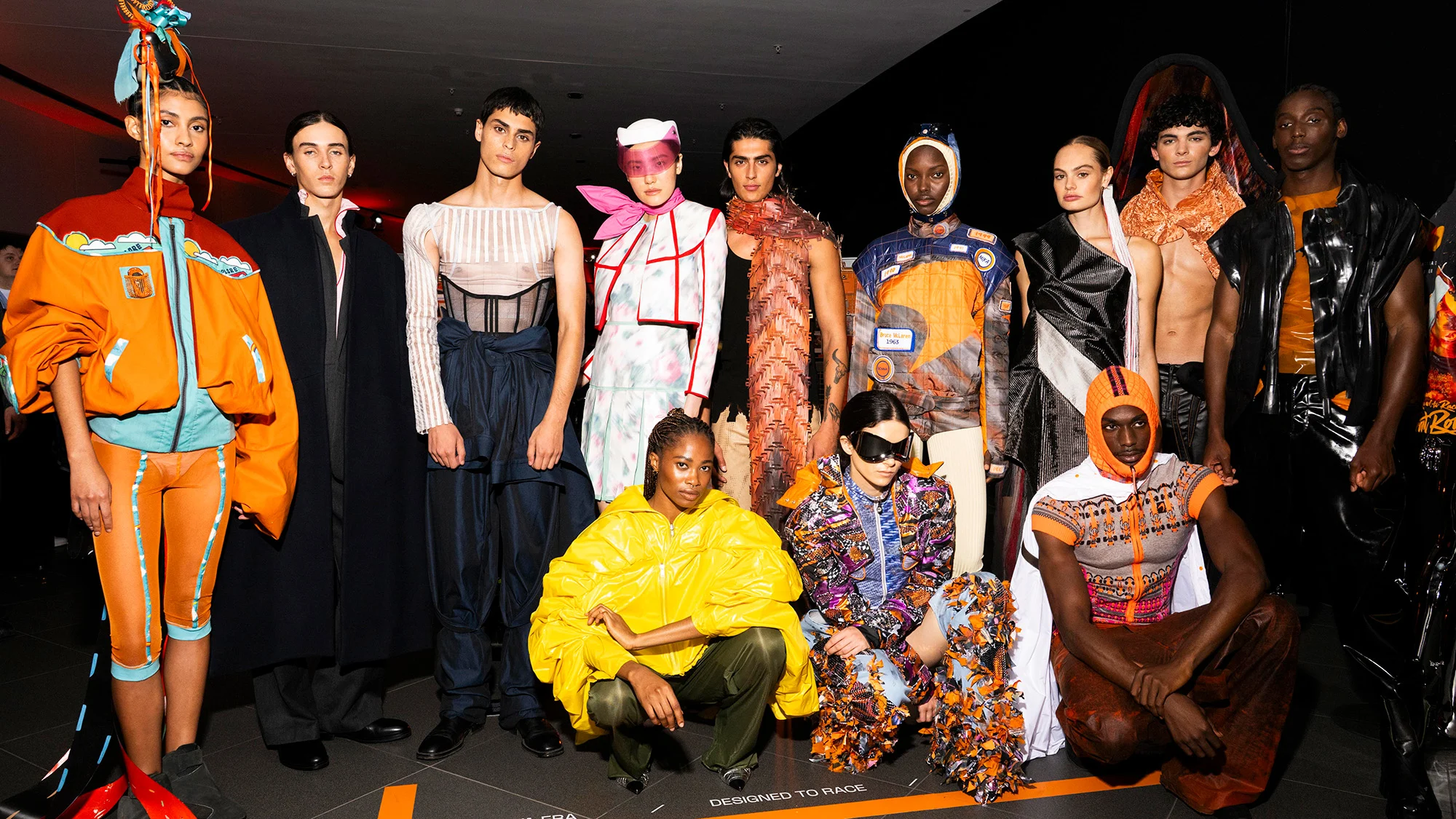 Designed to Race: Front Row fashion show designs