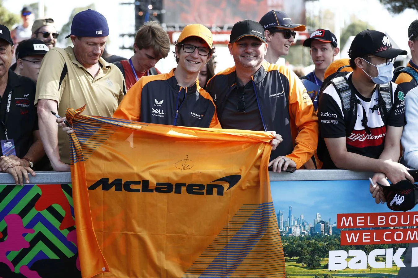 A warm welcome It's fantastic to be back at Albert Park in Melbourne - 1