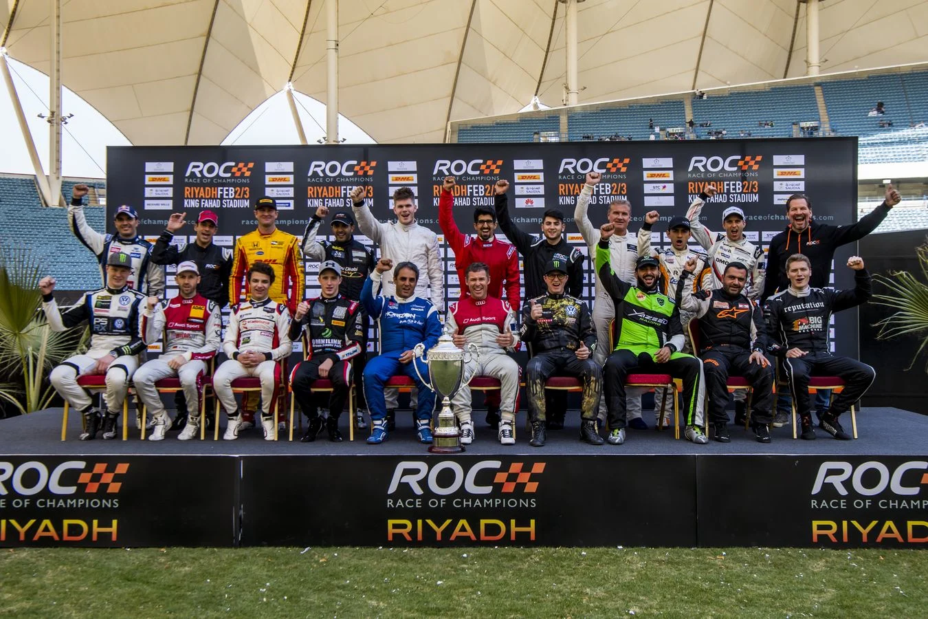 Team - Race-of-champions-2018 - Race of Champions 2018 Lando and Rudy make their Race of Champions debut in Saudi Arabia - 1