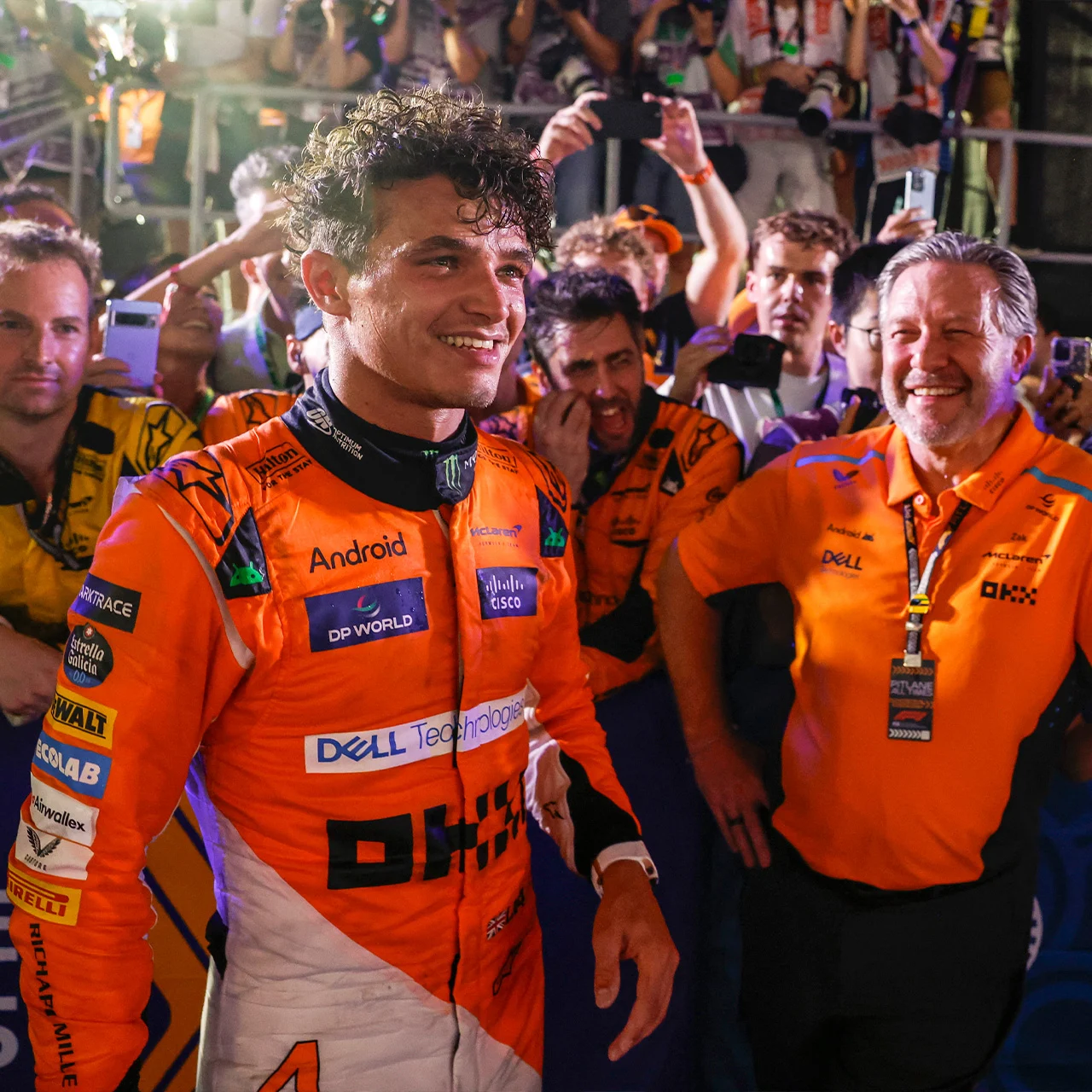 In Singapore, we found out that, if anything, the job gets harder when you’re in the lead