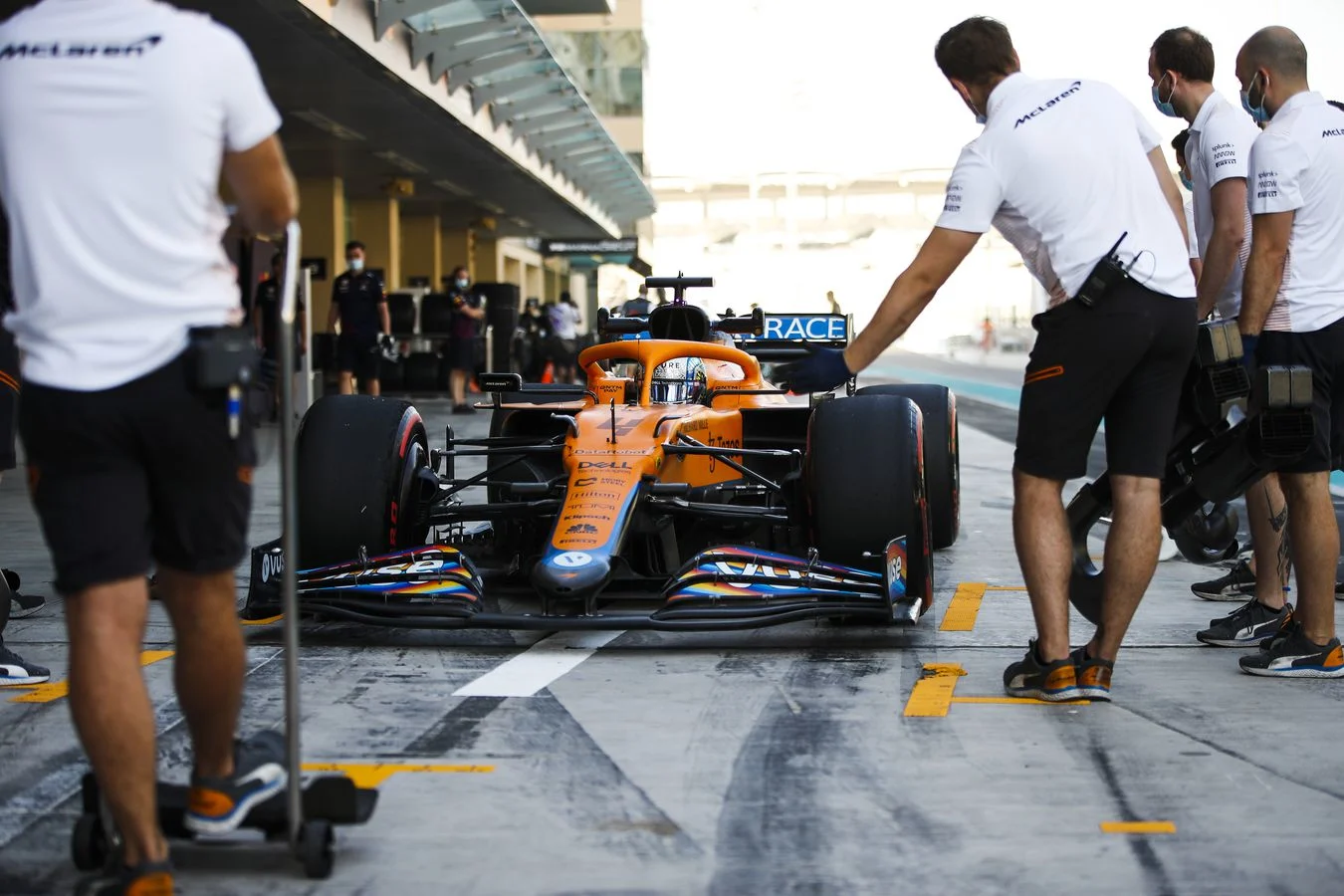 Abu Dhabi test: Day 2 "Big thanks to the whole team here and back home for all their hard work" - 4