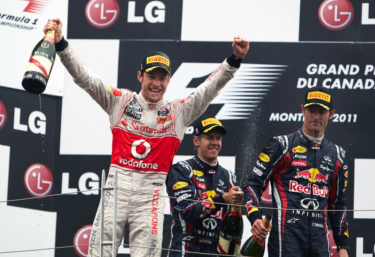 Heritage - Formula-1 - Drivers - Jenson-button - Jenson-100-mclaren-race-starts