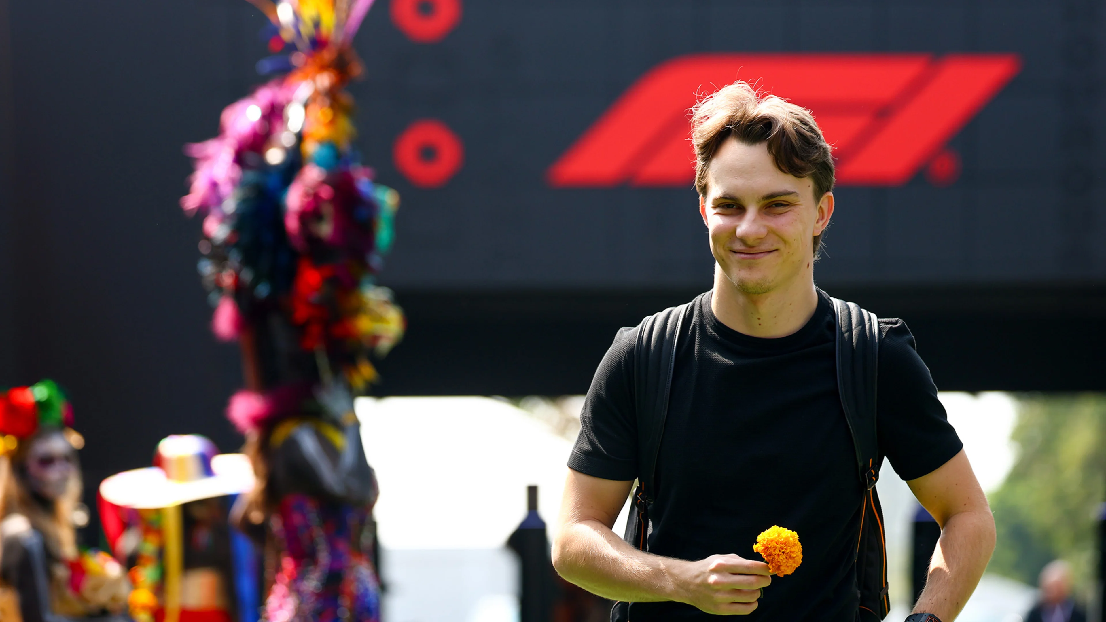 Oscar Piastri of Australia and McLaren arrives in the Paddock during previews ahead of the F1 Grand Prix of Mexico at Autodromo Hermanos Rodriguez on October 29, 2026 in Mexico City, Mexico.