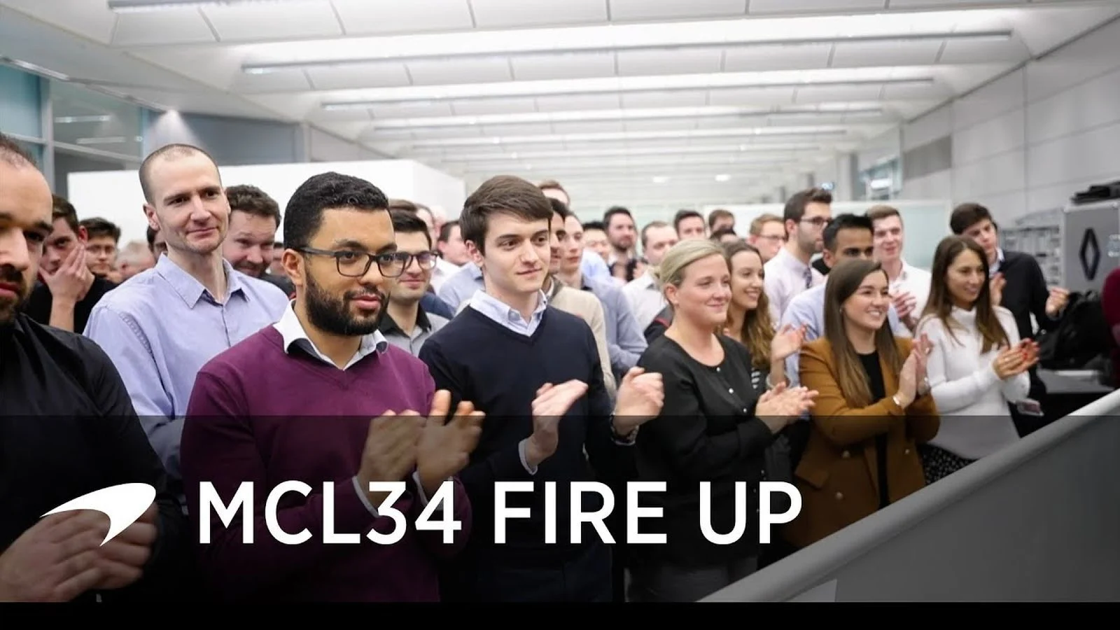 Video Poster - MCL34 fire up