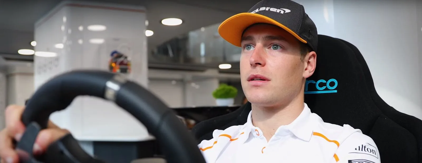 Behind the virtual wheel