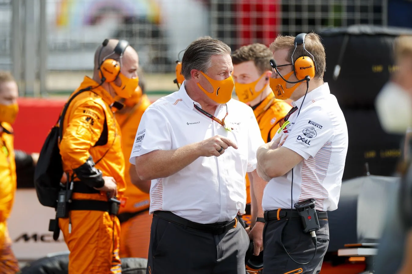 2020 70th Anniversary Grand Prix "Both drivers gave it their all on track" - 2