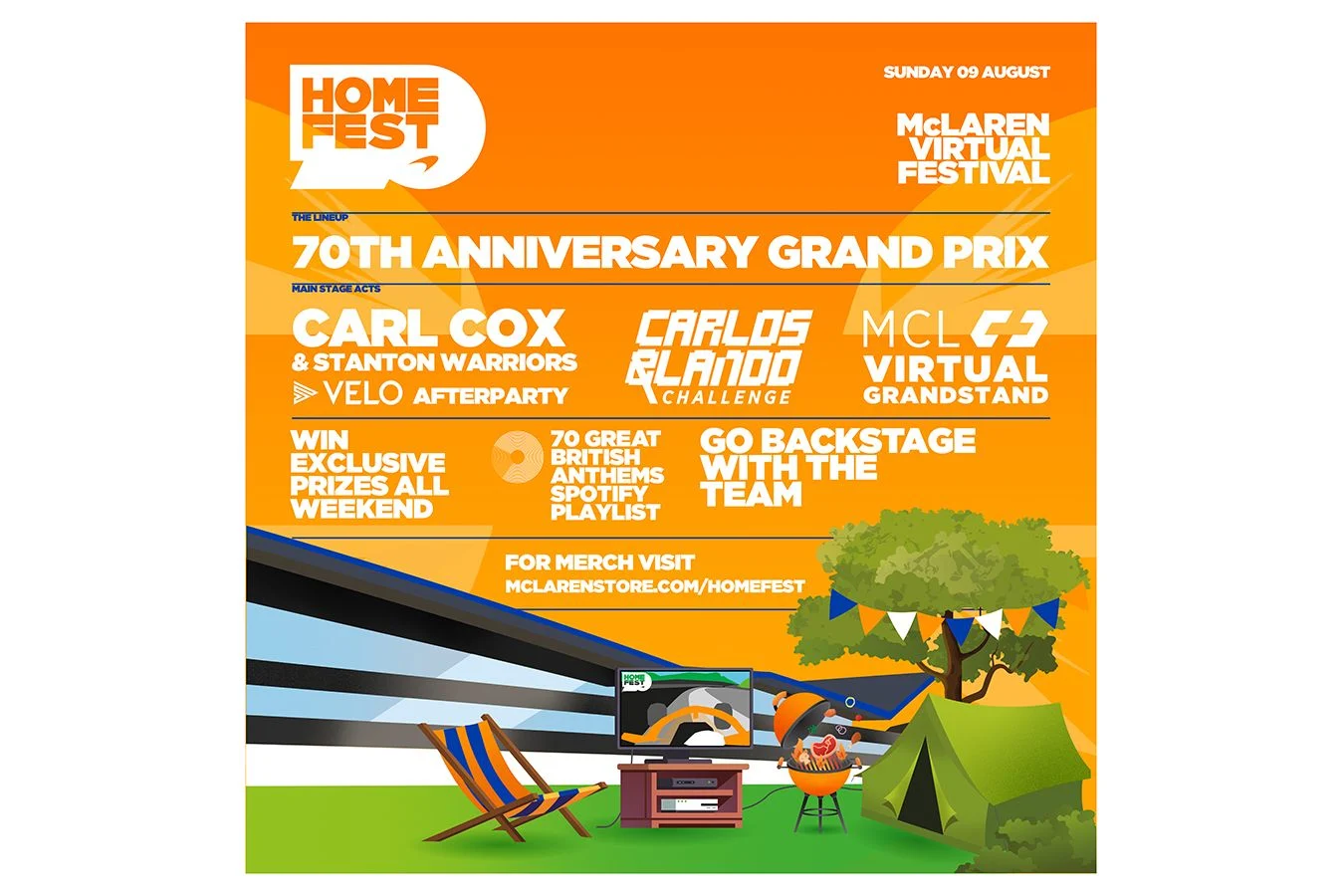 Guide to McLaren HomeFest