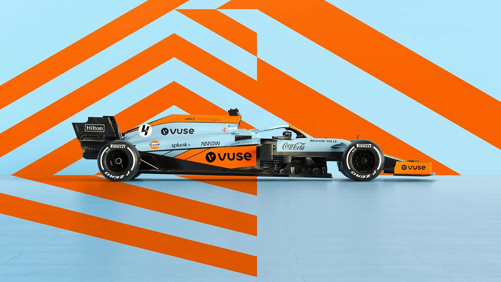Formula-1 - 2021 - Monaco-grand-prix - Gulf-livery-mcl35m-gallery - Bold is back Two historic racing brands. One spectacular livery. - 0