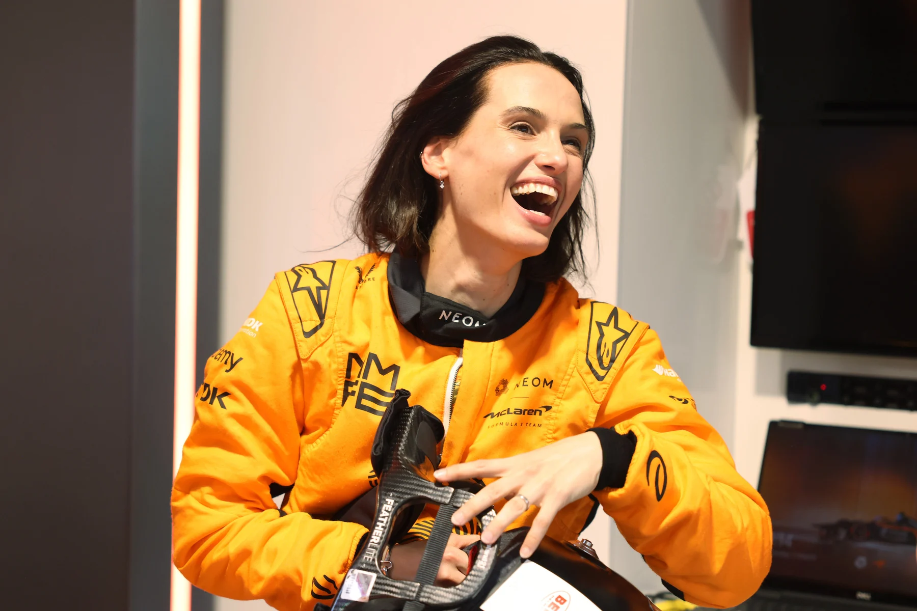 Formula-e - 2025 - How-cleo-abram-prepared-for-evo-sessions - Behind the scenes Cleo Abram's Evo Sessions training  - 7