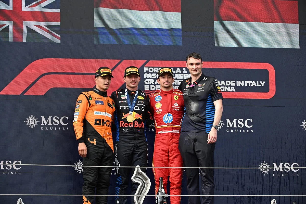 Formula-1 - 2024 - Emilia-romagna-grand-prix -  Podium celebrations 🍾 - 4