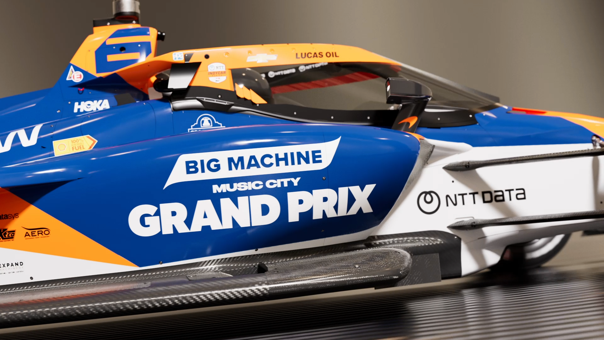 Arrow McLaren introduces No. 6 Big Machine Music City GP livery