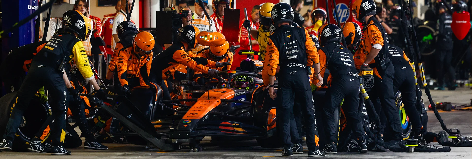 From our unveiling of the MCL38 to a season-defining pit stop in Abu Dhabi, we look back at the pivotal points from our title-winning season