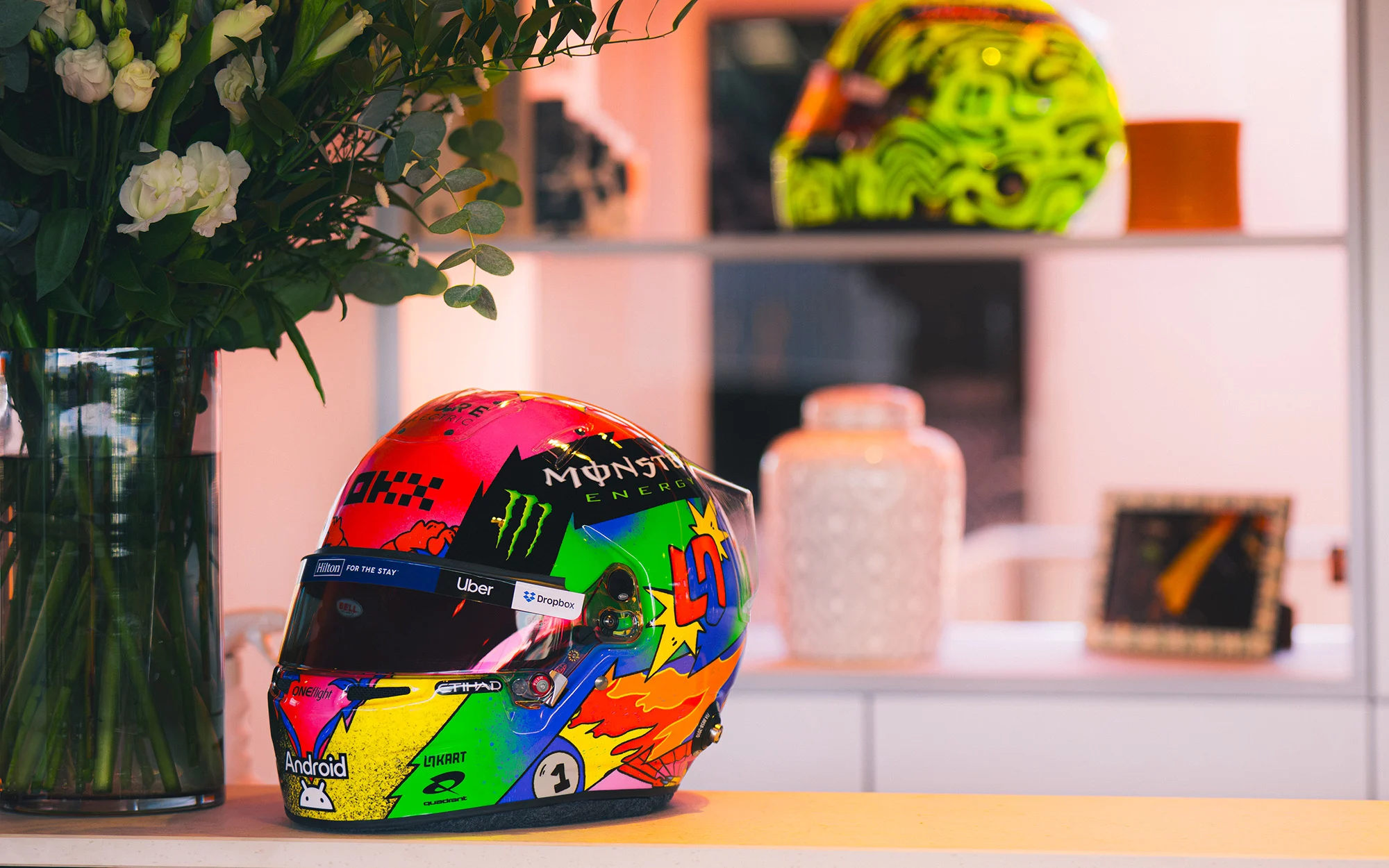 Lando Spanish GP Helmet