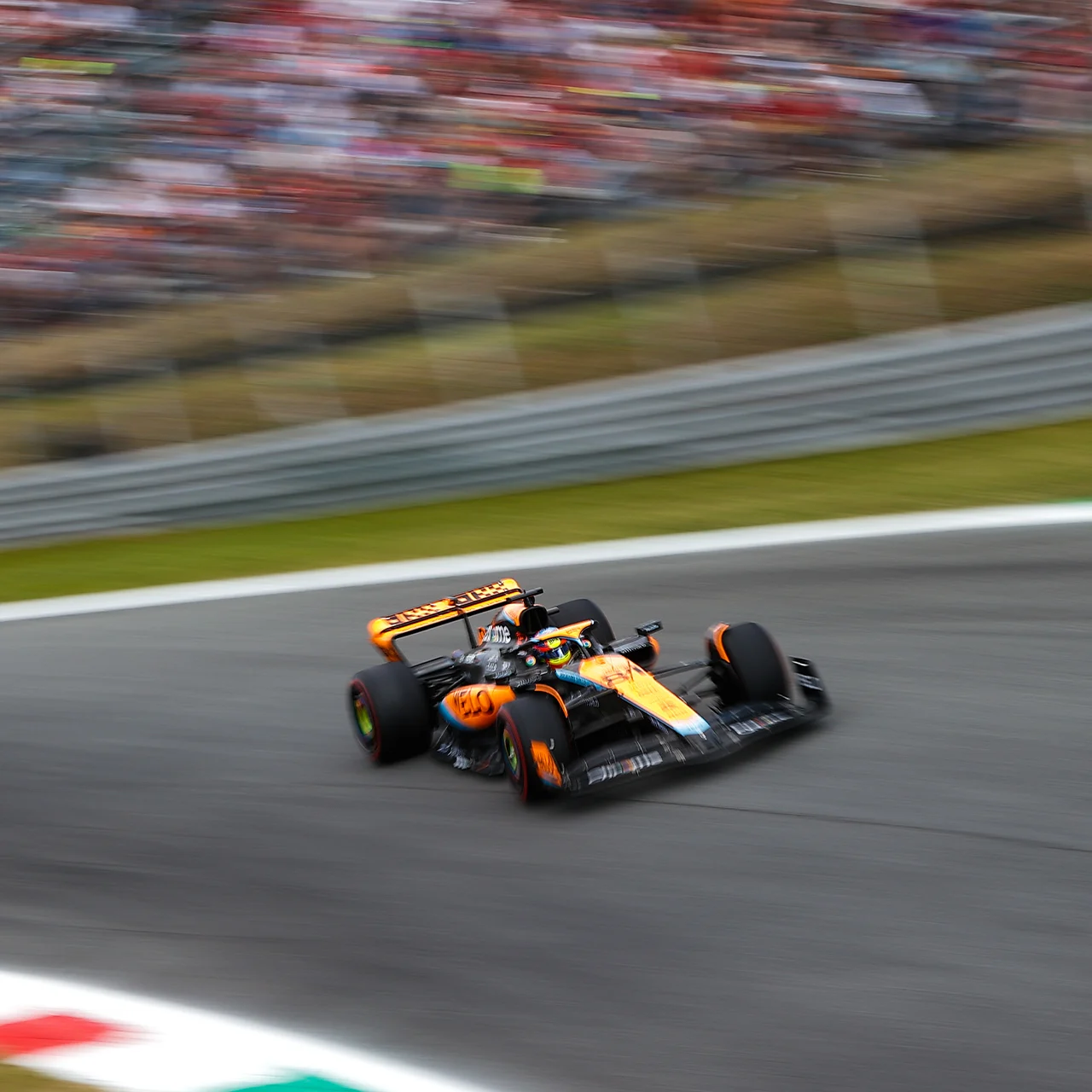 Read the McLaren Formula 1 free practice report from the 2023 Italian Grand Prix.