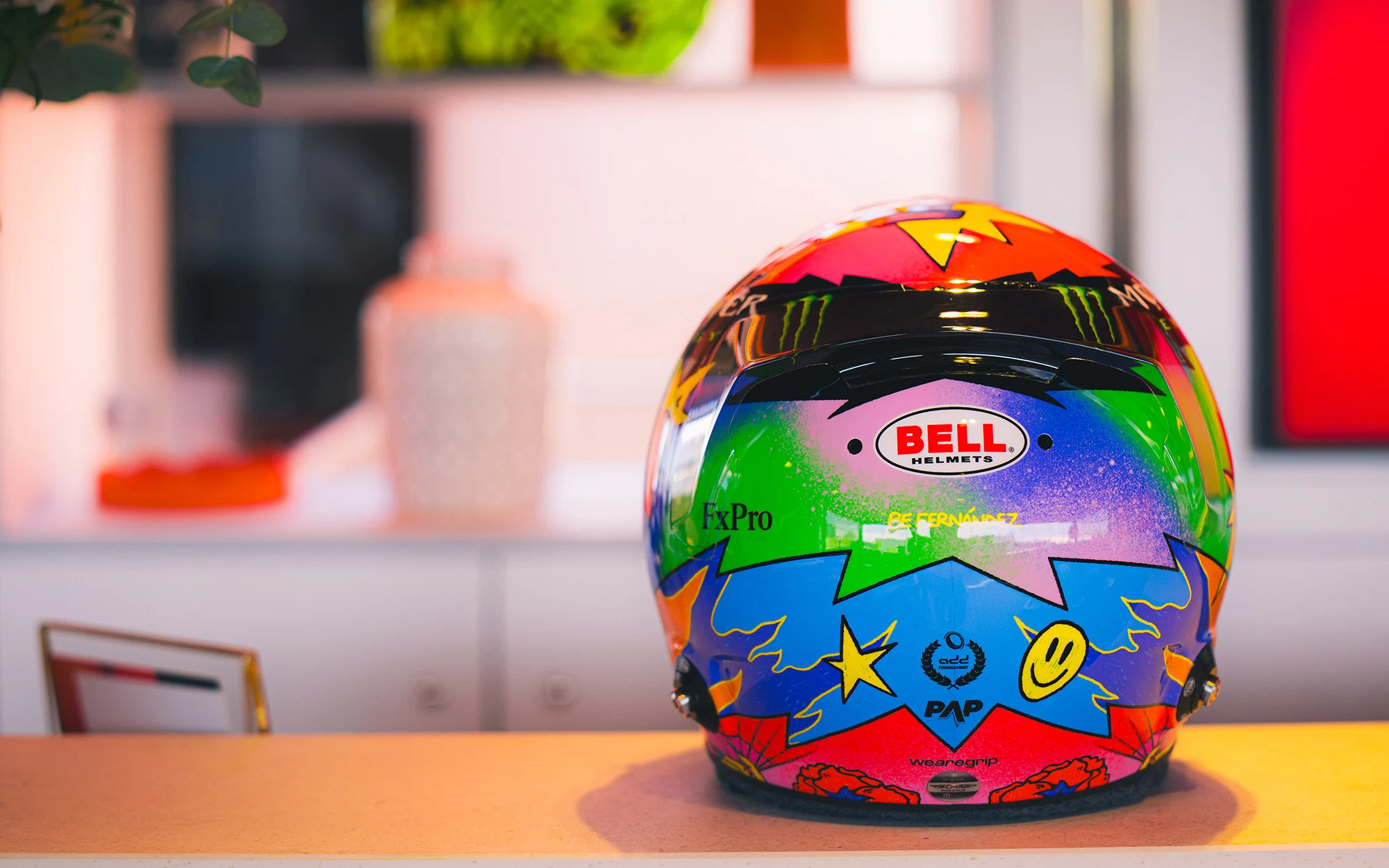 Lando Spanish GP Helmet