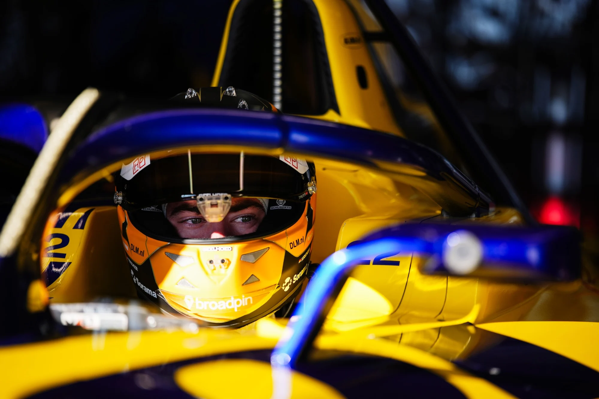 Richard Verschoor during the Madrid Rookie Test of the 2026 FIA Formula E World Championship