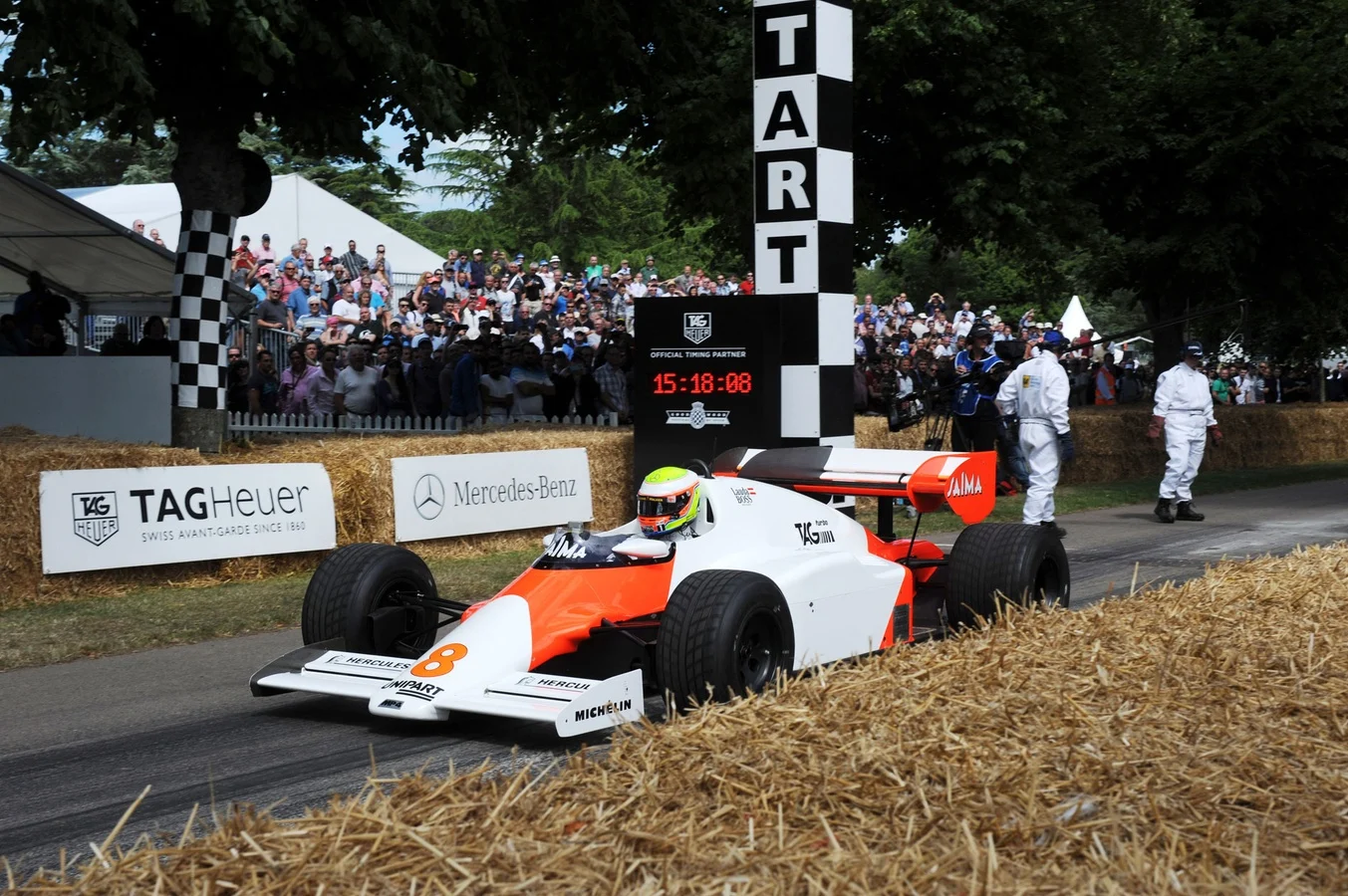 Classic McLarens at Goodwood