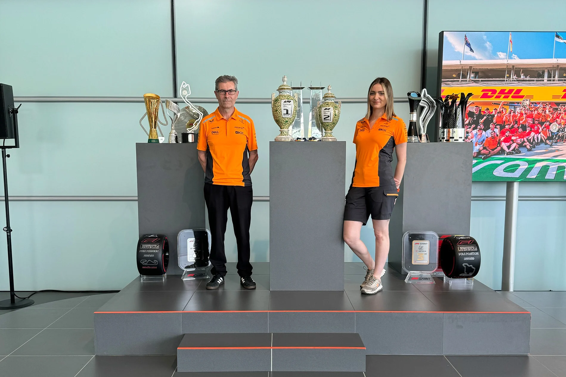 Formula-1 - 2025 - Meet-mclarens-inspiring-father-daughter-duo-tony-and-melanie-franklin - Through the years Tony and Mel Franklin - 0