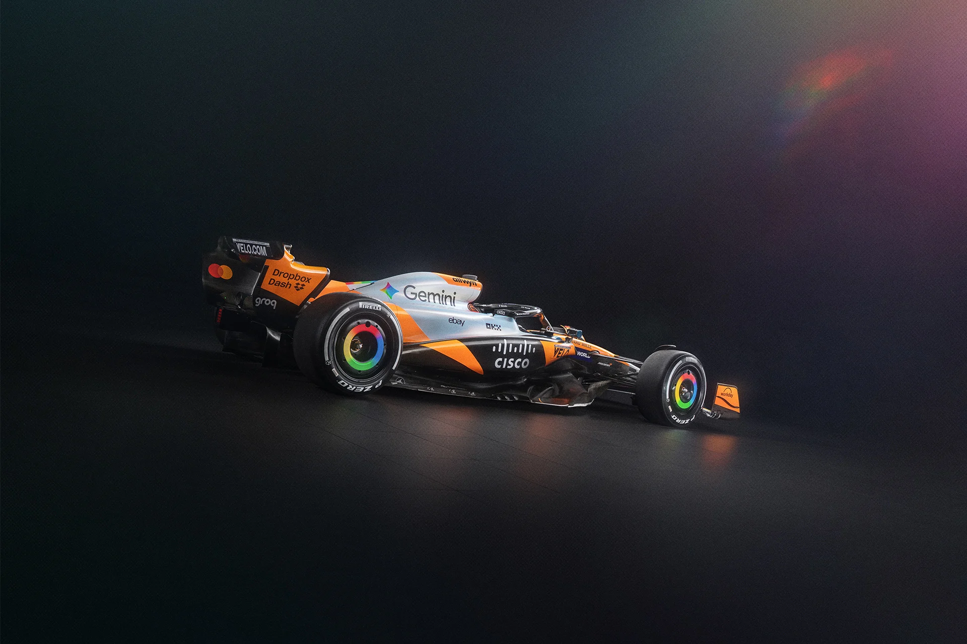 Video Poster - Formula-1 - 2025 - United-states-grand-prix - Mclaren-unveils-google-gemini-livery-enhancement