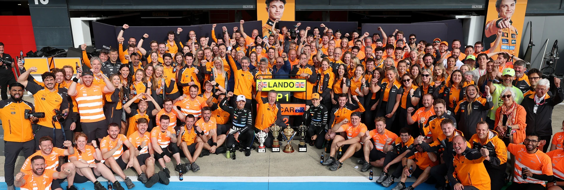 Formula-1 - 2025 - British-grand-prix - Race-report Celebrate with the team! 
