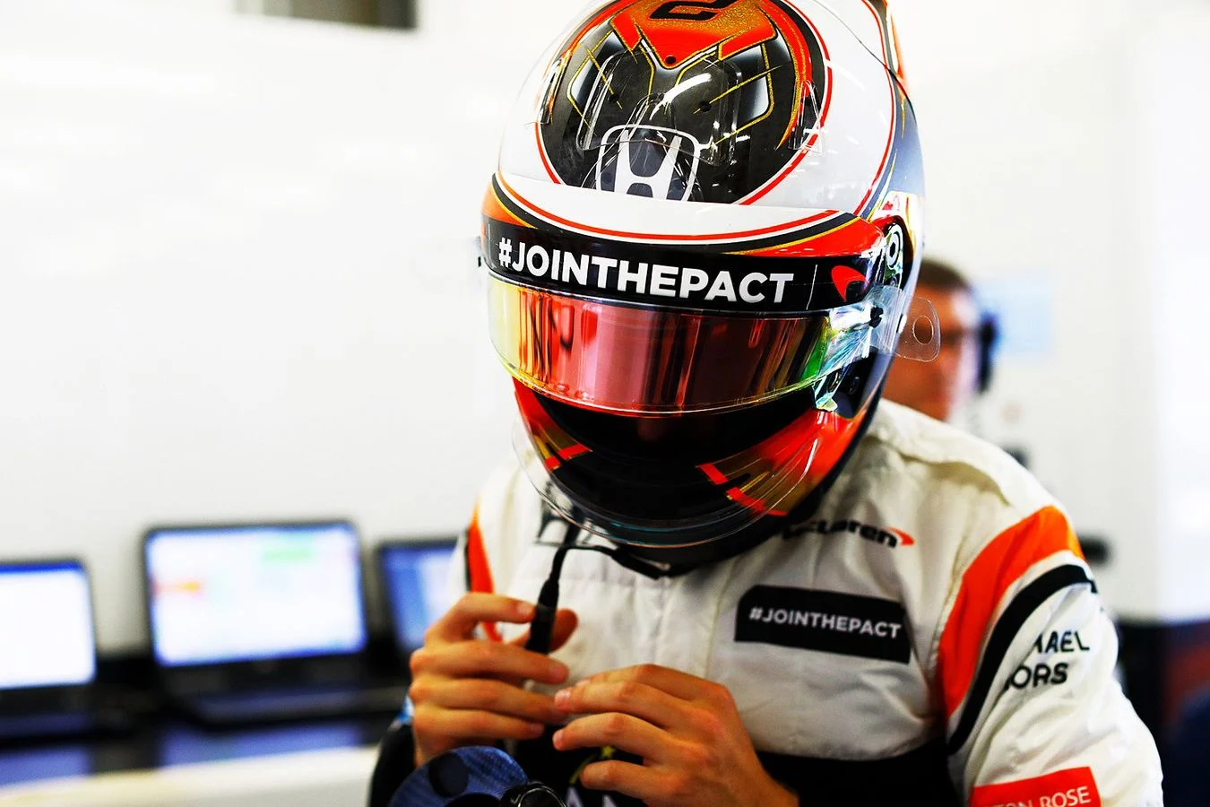 - 2017: Johnnie Walker collaborated with Sparco to create a #JoinThePact theme in June.